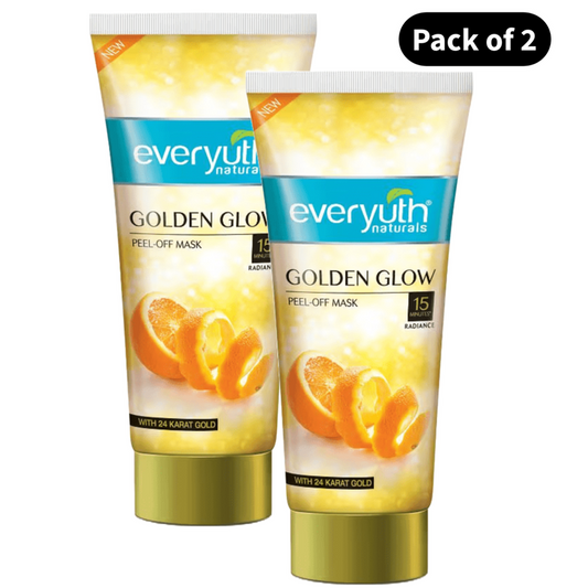 Everyuth Naturals Advanced Golden Glow Peel-off Mask, 30g - Pack Of 2