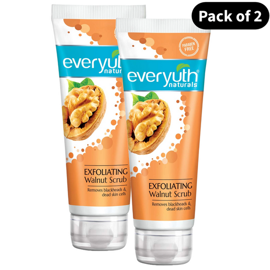 Everyuth Naturals Exfoliating Walnut Scrub, 25G (Pack Of 2)