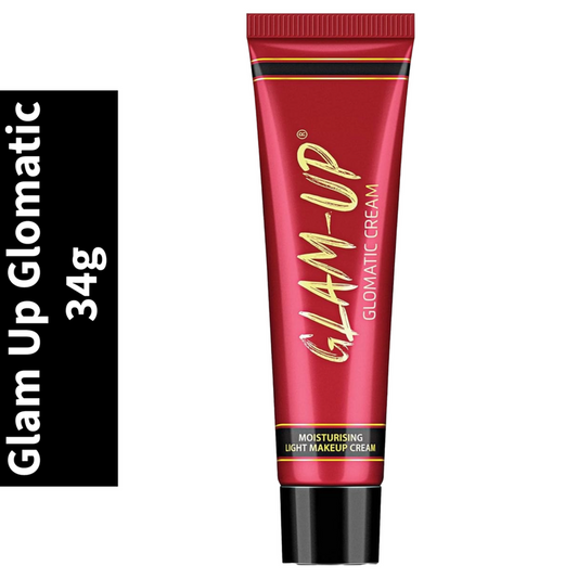 Glomatic Moisturising Light Makeup Face Glam Up Cream - 34gm
