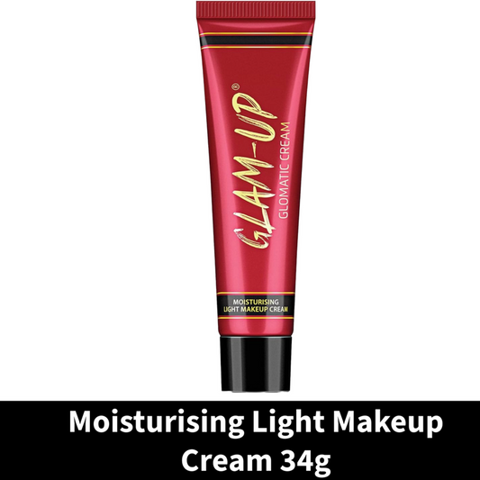 Light Makeup Moisturising Face Glam Up Glomatic Cream - 34g