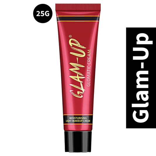 Light Makeup Moisturising Face Glam Up Glomatic Cream - 25g