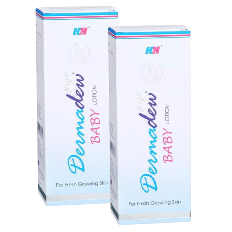 Dermadew Moisturising Baby Lotion - Pack Of 2 (80ML)