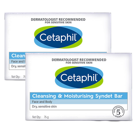 Cetaphil Moisturising Bar - Pack Of 2 (75gm)