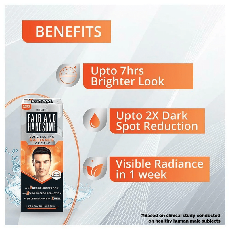 Emami Fair and Handsome Fairness Cream for Men, 30gm