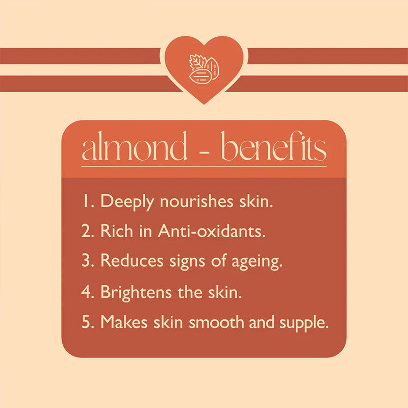 Banjara's Almond Moisturizing Cream 50g Pack of 4