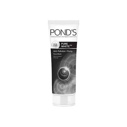 Ponds Pure Detox Anti-Pollution With Activated Charcoal Purity Face Wash, 50 g - Pack Of 1