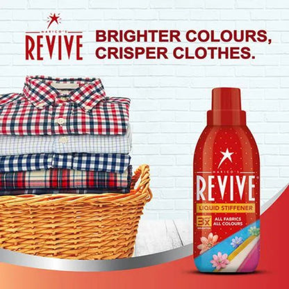 Revive Liquid Stiffener Upto 3x Brighter 95g Pack of 4