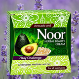 Noor Herbal Beauty Avocado and Aloe Vera Gentle Face Cream 30g