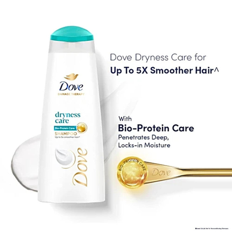 Dove Damage Therapy Dryness Care Shampoo 80ml Pack of 2