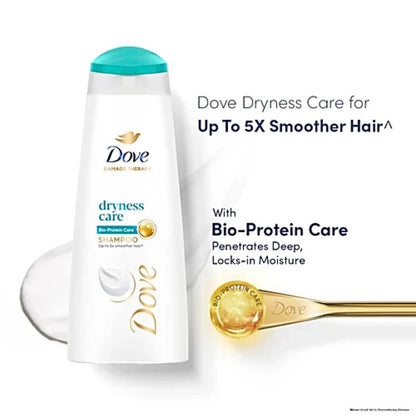 Dove Damage Therapy Dryness Care Shampoo 80ml Pack of 2