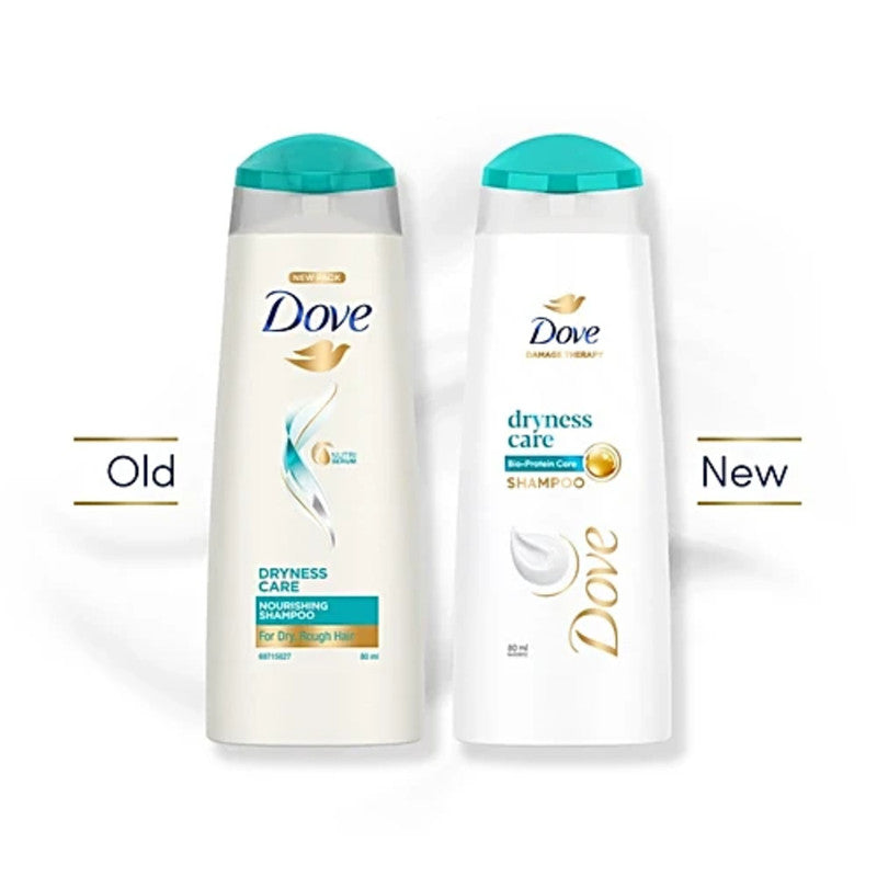 Dove Damage Therapy Dryness Care Shampoo 80ml Pack of 2