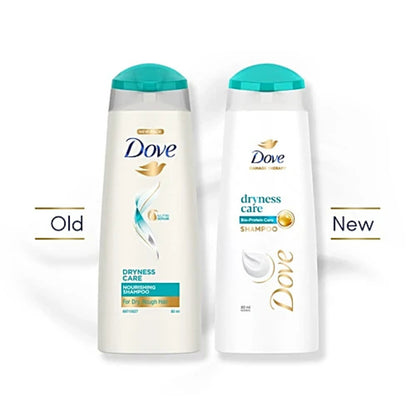 Dove Dryness Care Shampoo (80ml)(Pack of 2)