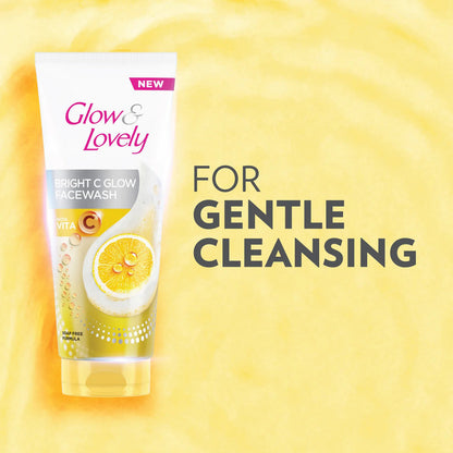 Glow & Lovely Bright C Glow Face Wash (50gm)(Pack of 2)