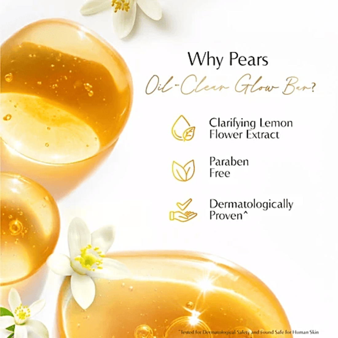 Pear Oil Clear Glow Soap 75g Without Box