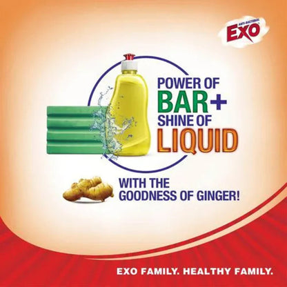 Exo Super Gel Dishwash Anti-Bacterial Goodness of Ginger 100gm