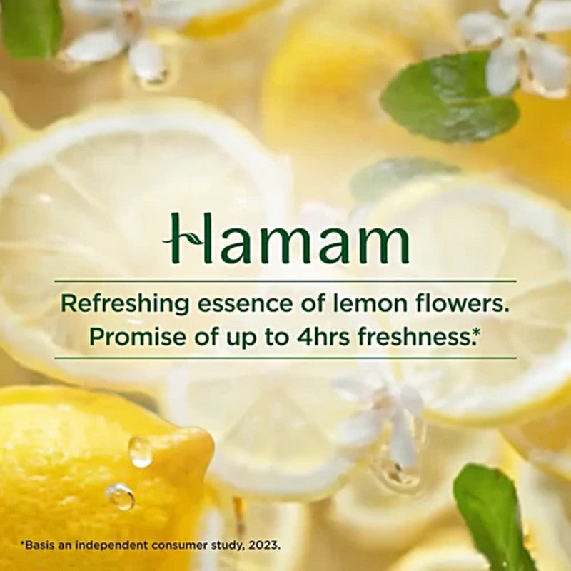 100% Pure Hamam Lemon Flowers Soap (3x150g)