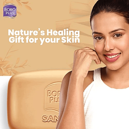 BoroPlus Sandal & Neem 3in1 Smart Bathing Bar 40g