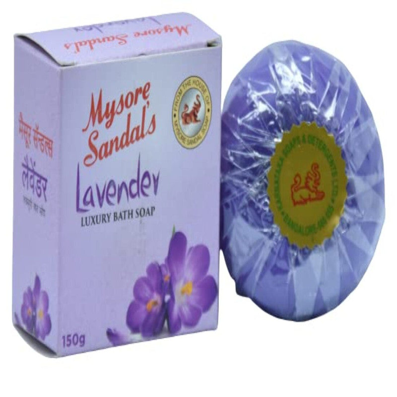 Mysore Luxury Bath Soap Sandal Lavender 150gm