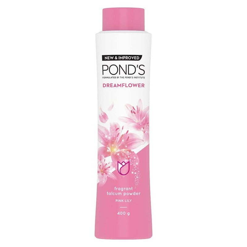 Ponds Dreamflower Frangrant Pink Lily Talcum Powder 400g