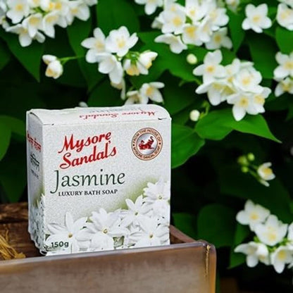 Mysore Sandal Jasmine Luxury Bath Soap 150g