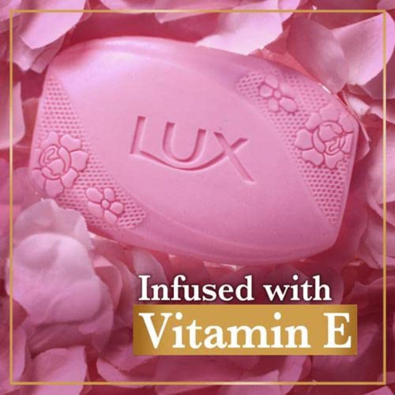 Lux Rose Vitamin C + E Soap Even-Toned Glow 100gm