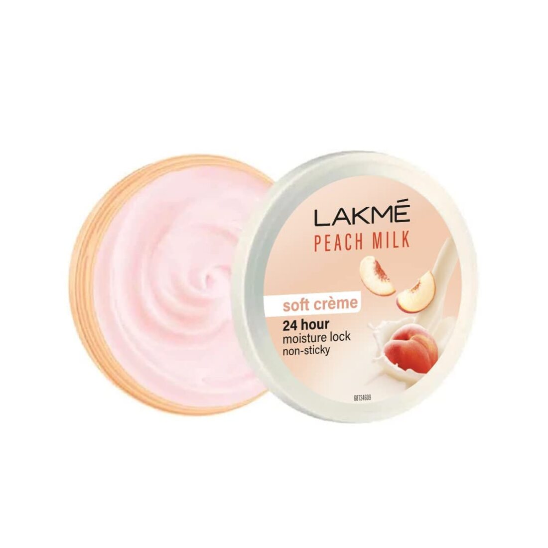 Lakme Soft Creme 24 Hr Peach Milk Cream 100g