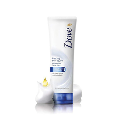 Dove Beauty Moisture Facial Cleansing Foam 50g Pack of 4