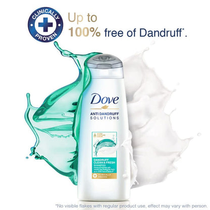 Dove Dandruff Clean & Fresh Shampoo (180ml)(Pack of 2)
