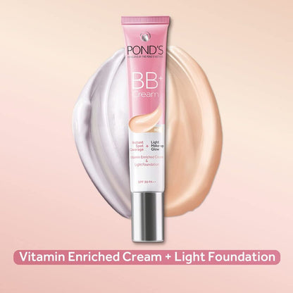 Ponds BB+ Ivory Fairness Cream SPF30 30g (Pack Of 4)