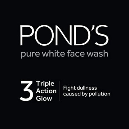 Ponds Pure Detox Anti-Pollution With Activated Charcoal Purity Face Wash, 50 g - Pack Of 1