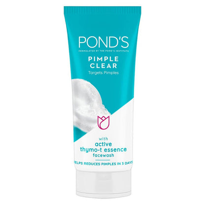 Ponds Pimple Clear With Thymo-T Essence Face Wash 100g