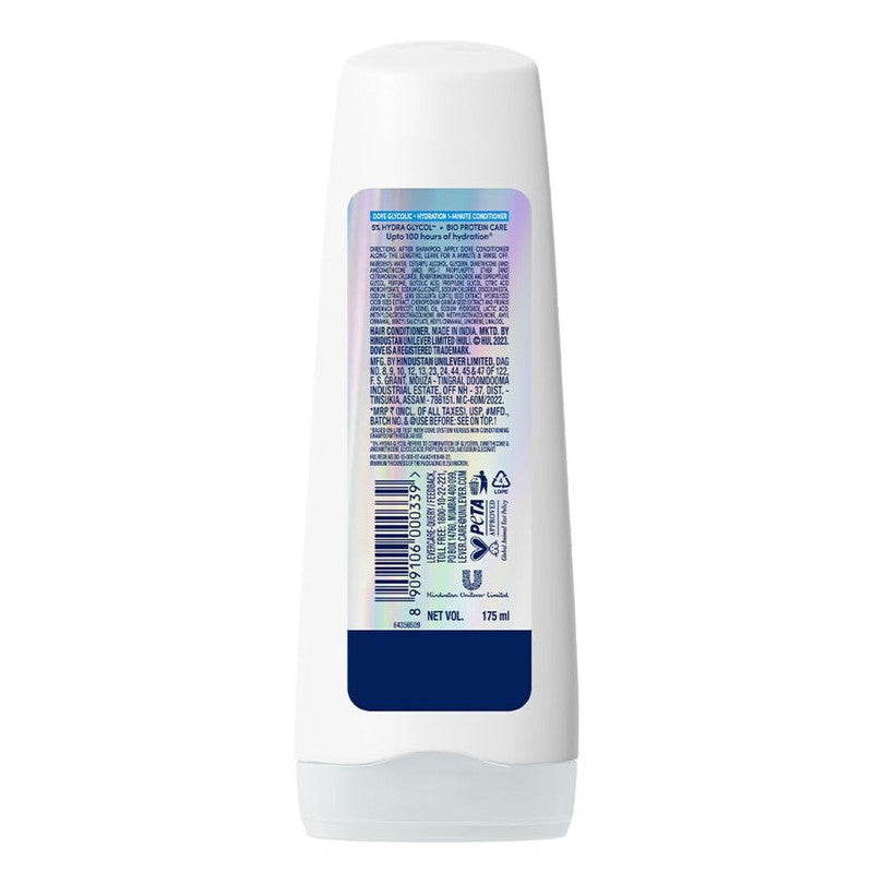 Dove Glycolic + Hydration 5% Hydra Glycol Conditioner 175ml Pack of 2