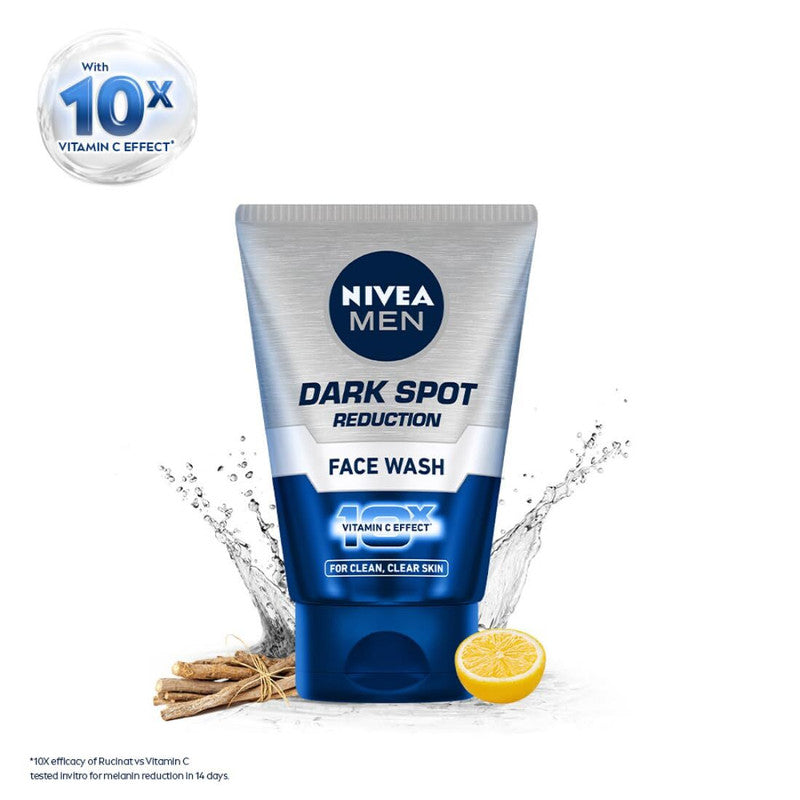 Nivea Men Dark Spot Reduction 10x Face Wash 100g