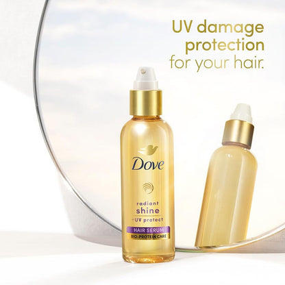 Dove Radiant Shine+ UV Protect Bio-Protein Care Hair Serum 48ml