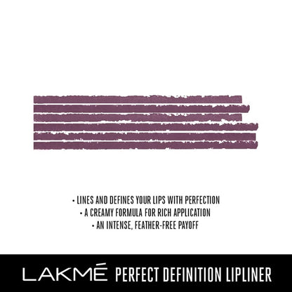 Lakme Perfect Definition Lip Liner 08 Mauve Passion, 0.78g