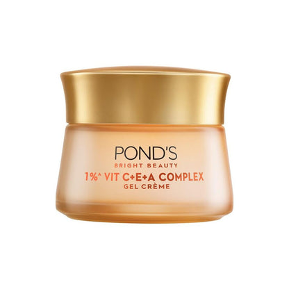 Ponds Bright Beauty 1% Vit C+E+A Complex Gel Creme 50g Pack of 3