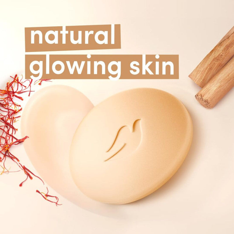 Dove Sandalwood Beauty Bathing Moisturising Cream Bar (125g X 3)