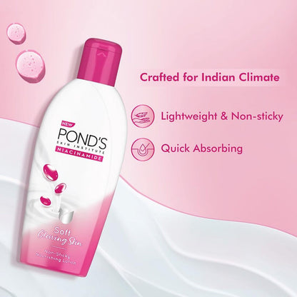 Ponds Niacinamide Soft Glowing Lotion (90ml) (Pack of 1)