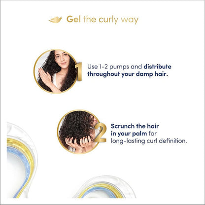 Dove Beautiful Curl Defining Hair Gel 110ml Pack of 2