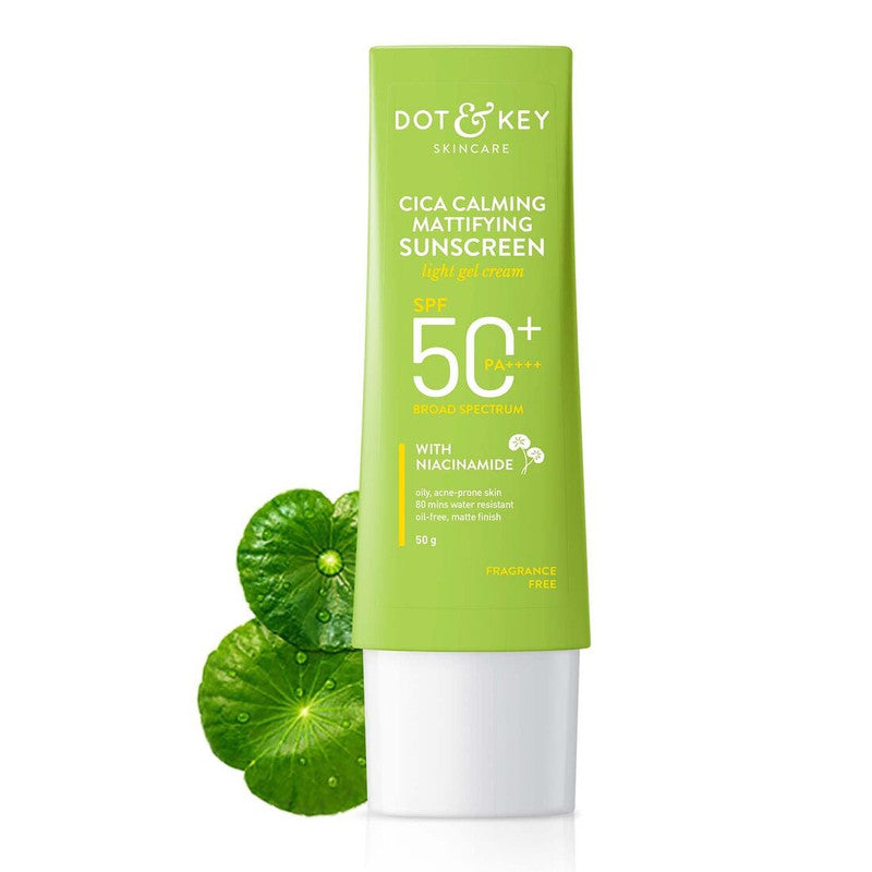 Dot & Key Skincare Cica Calming Mattifying Sunscreen SPF 50 PA++++ 50g