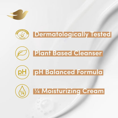 Dove Sandalwood Beauty Bathing Moisturising Cream Bar (125g X 3) Pack of 3