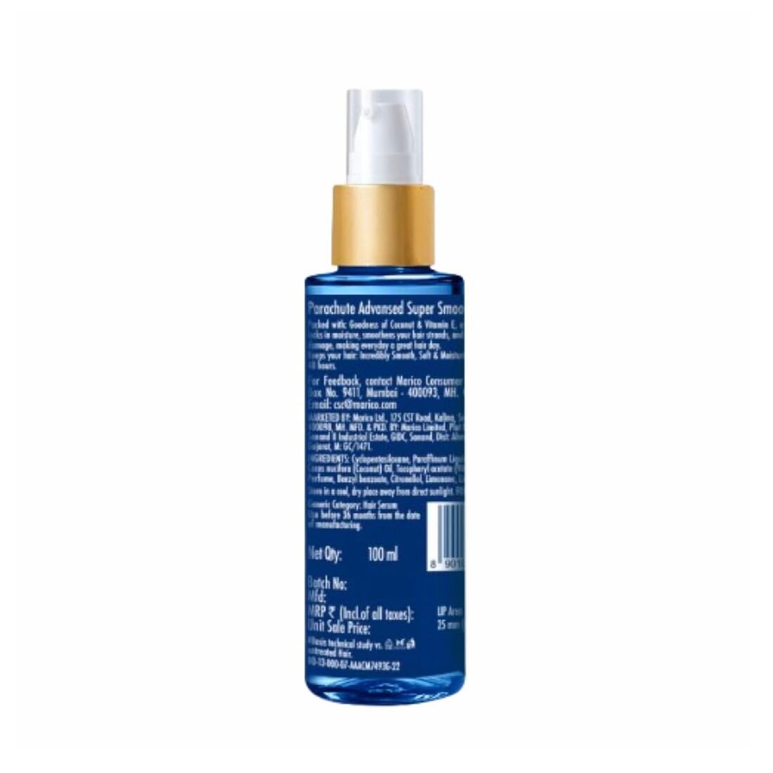 Parachute Advansed Super Smooth Coconut & Vitamin E Hair Serum 100ml
