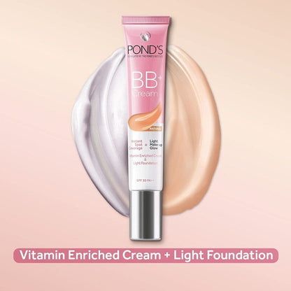 Ponds Bright Beauty BB+ Fairness Cream Spf 30 Natural Tube Of 30G