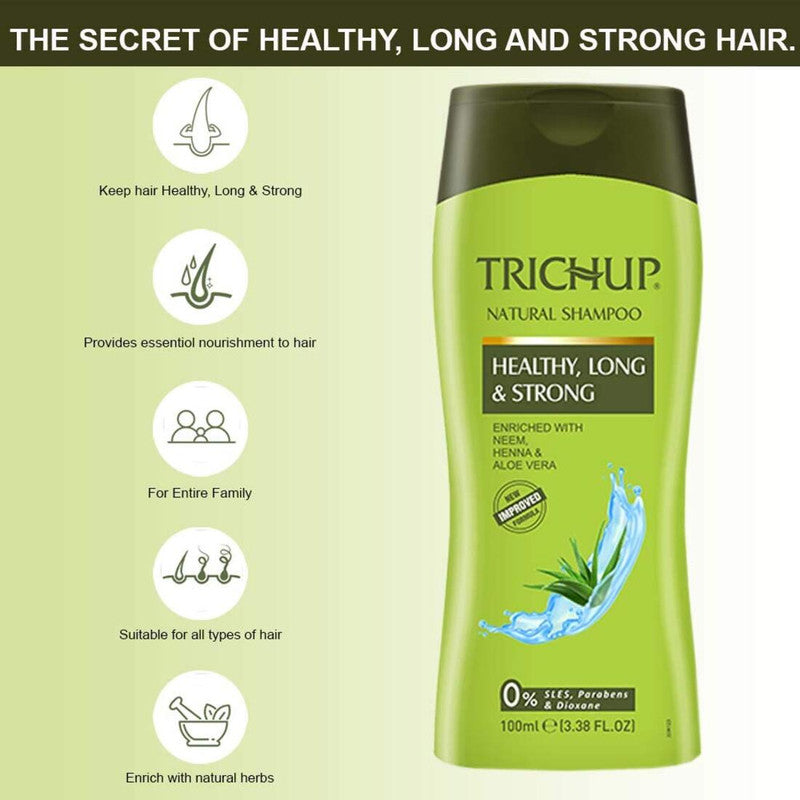 Trichup Natural Healthy Long & Strong Shampoo 100ml