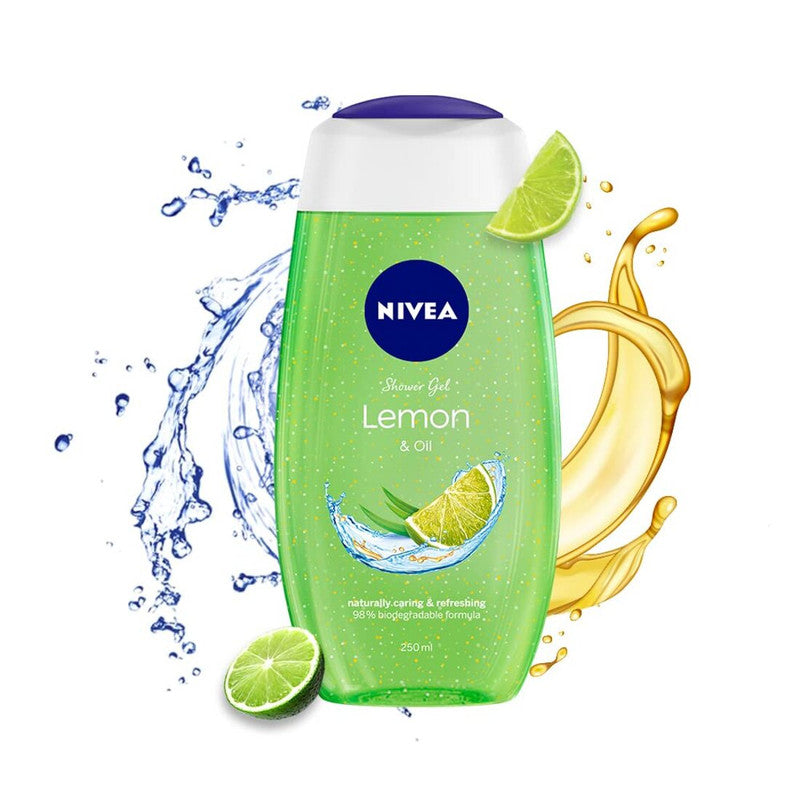 Nivea Lemon & Oil Shower Gel (250ml)(Pack of 2)