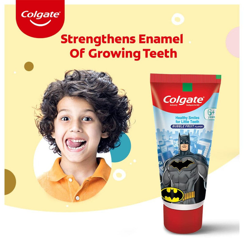 Anticavity Kids Colgate Bubble Fruit Glow in Dark Toothpaste 80g