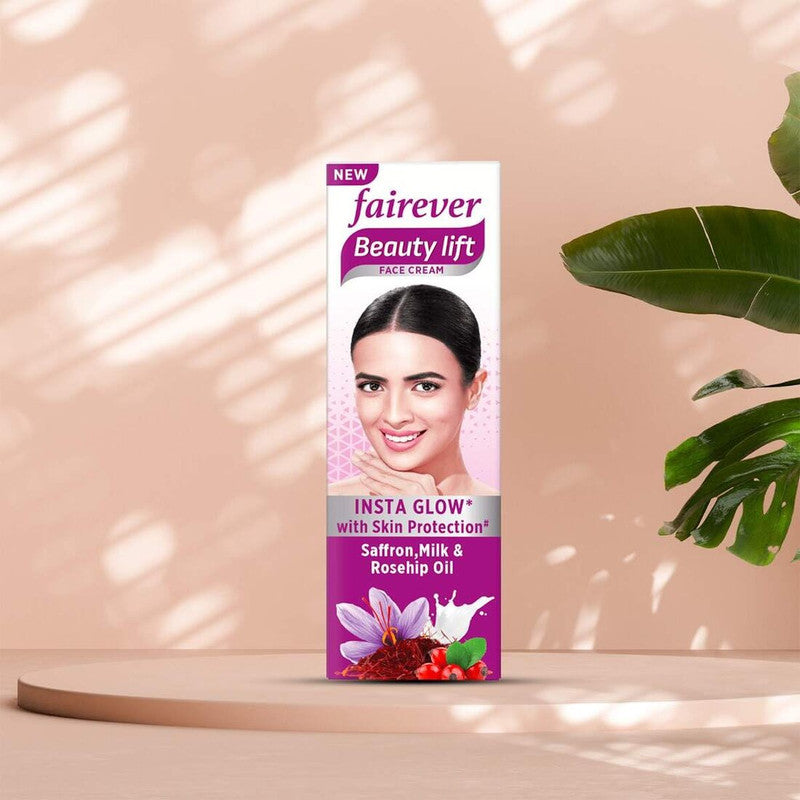 Fairever Beauty Lift Insta Glow with Saffron & Milk Cream 25g