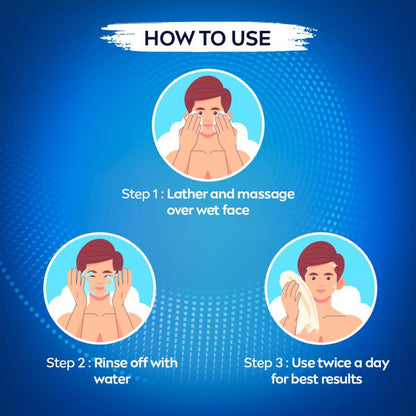 Nivea Men Acne Fights Dirt & Oil Face Wash 50g Pack of 2