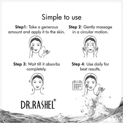 Dr.Rashel Diamond Deep Cleansing Cream 380ml Pack of 4