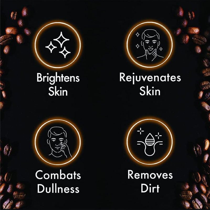 Ponds Men's Energy Bright Face Wash Coffee Beans Bright Skin, 100g